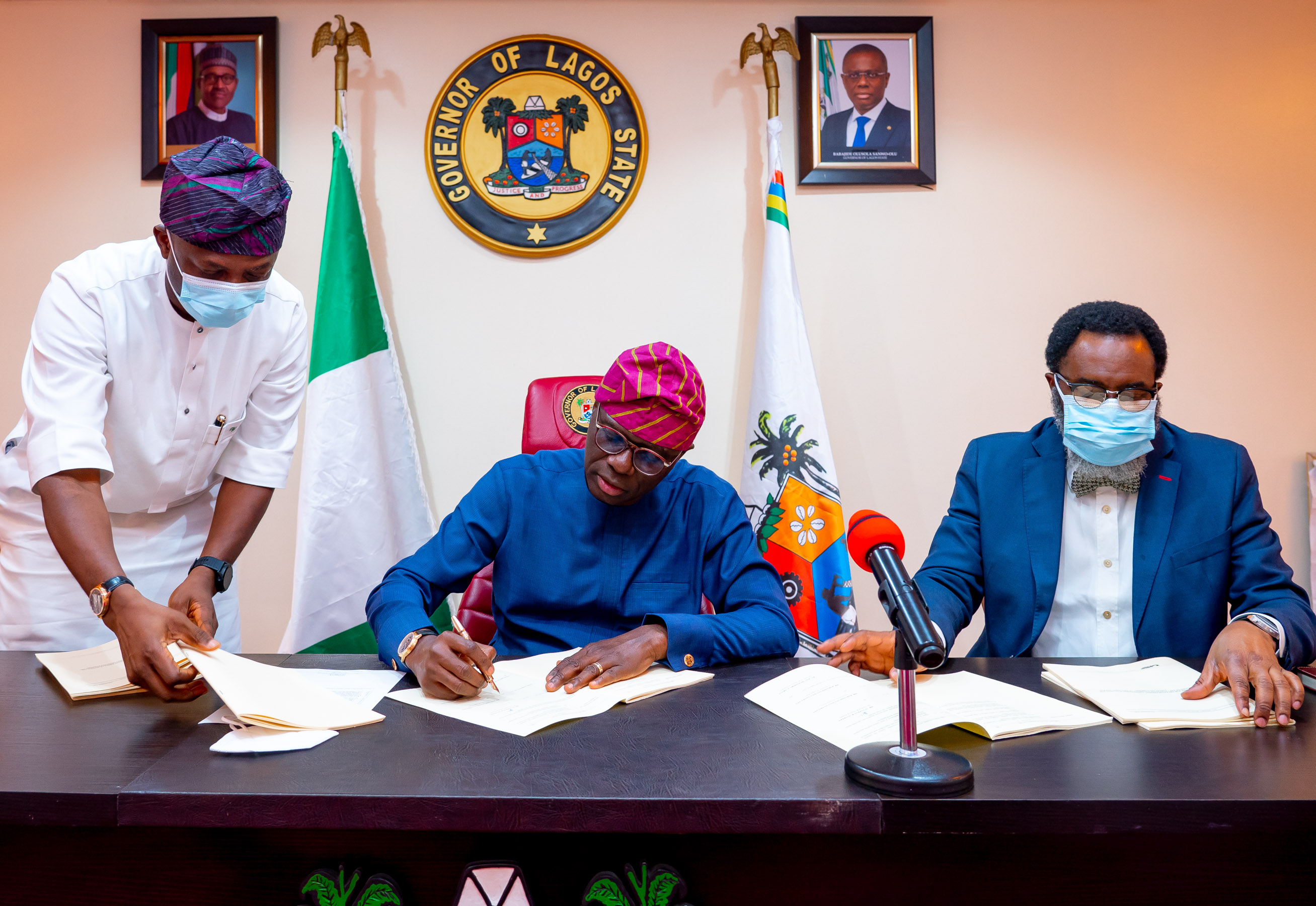 SANWO-OLU SIGNS BILLS ESTABLISHING ADDITIONAL TWO UNIVERSITIES IN LAGOS